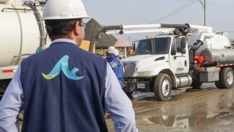 Rotura de conducción terrestre causa emergencia sanitaria en tierra baja.