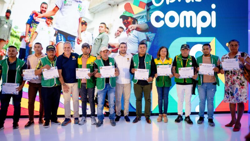 En total serán 35 obras COMPI para Magangué, anunciadas por el Gobernador Arana.