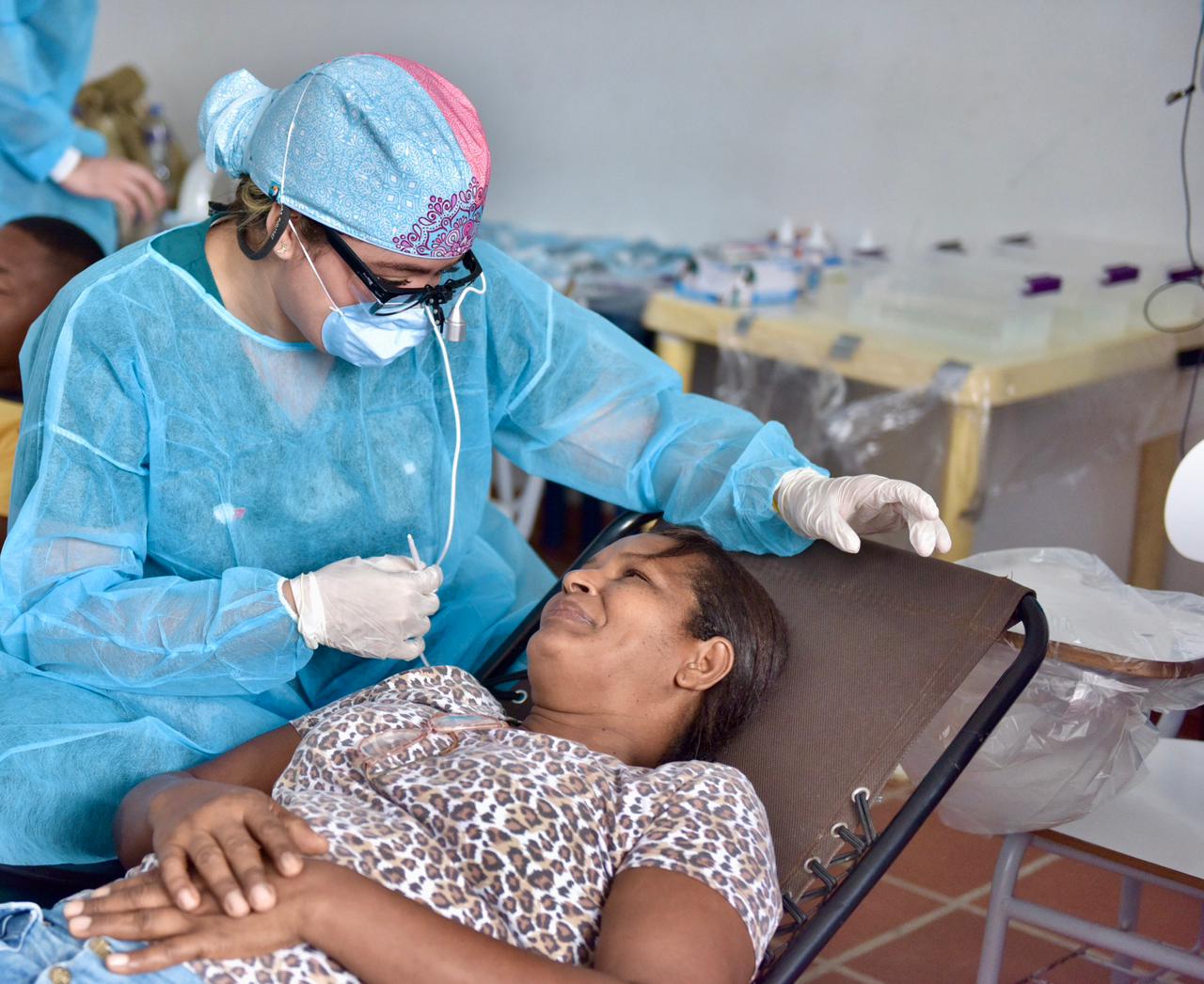 Jornada de salud integral gratuita realizó fundación Serena del Mar, con atención a más de 7 mil personas.