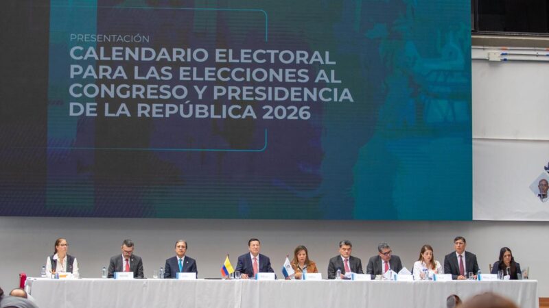 Listo Calendario electoral para 2026.