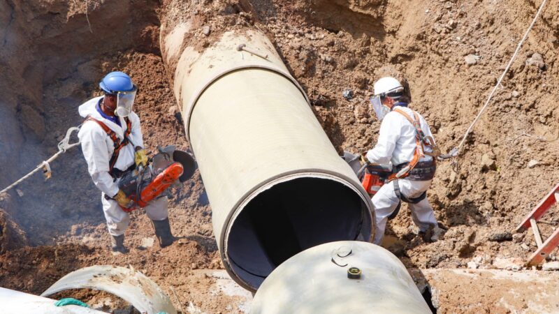 25% de Cartagena sin agua, por seis horas se programa reparación de avería.