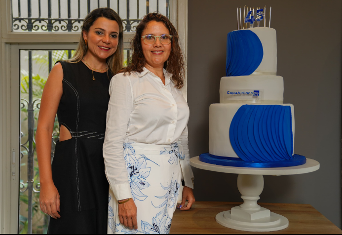 La exitosa aerolínea Copa Airlines, celebró su cumpleaños número 45 en Cartagena.