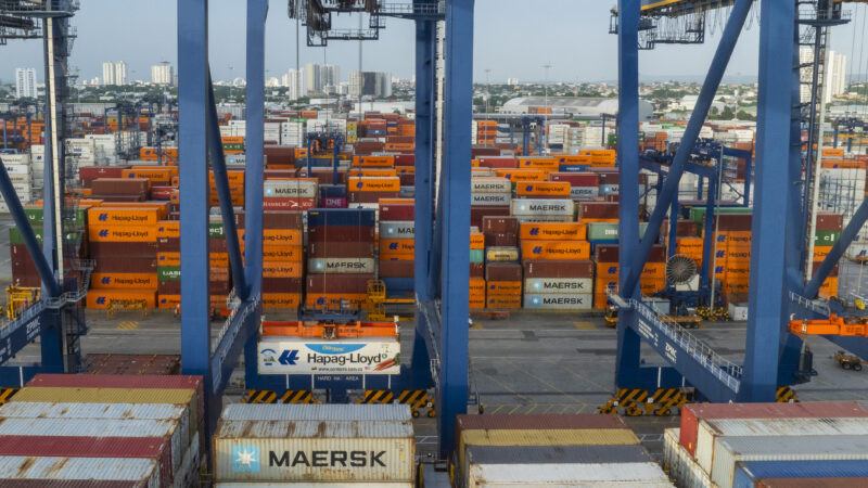 Contenedor de San Terra, lleva 20.250 kilos de zanahoria fresca hacia el noreste de Estados Unidos.