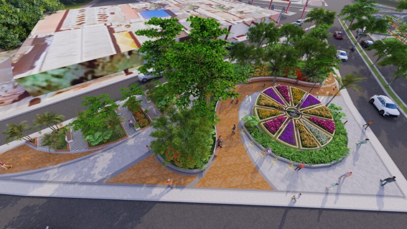 Reloj floral vuelve a Cartagena como corredor turístico: Dumek Turbay.