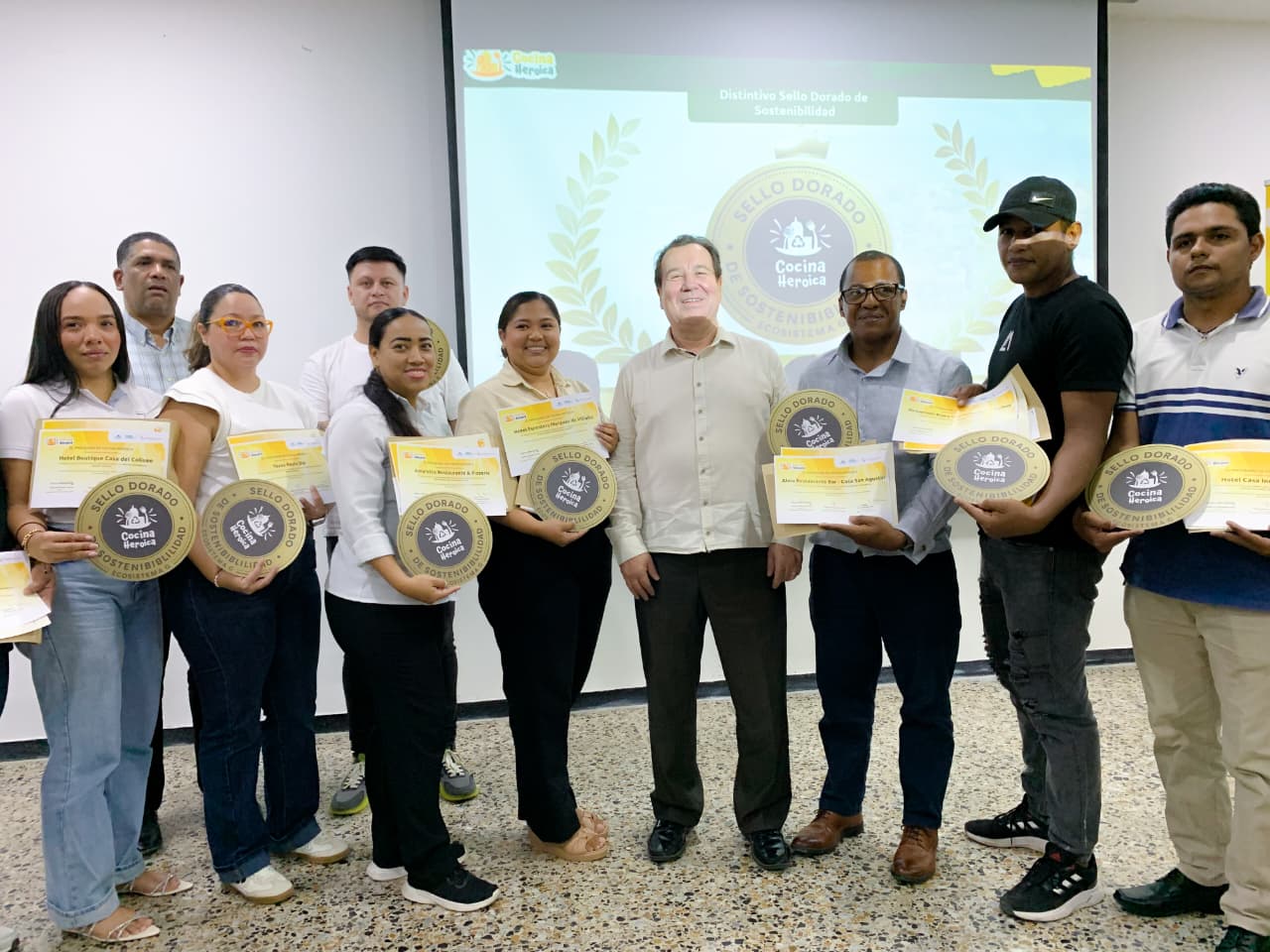 El Programa cocina Heroica de Aguas de Cartagena con la alianza de Unisinú, culminó con éxito.