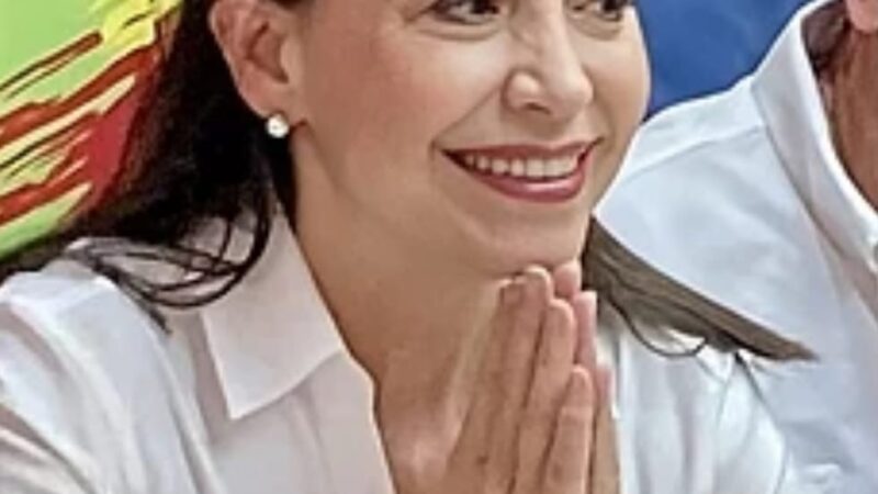 María Corina Machado, líder opositora venezolana, galardonada con el nobel de paz.