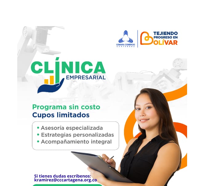 Clínica empresarial, el proyecto innovador de la Cámara de Comercio de Cartagena.