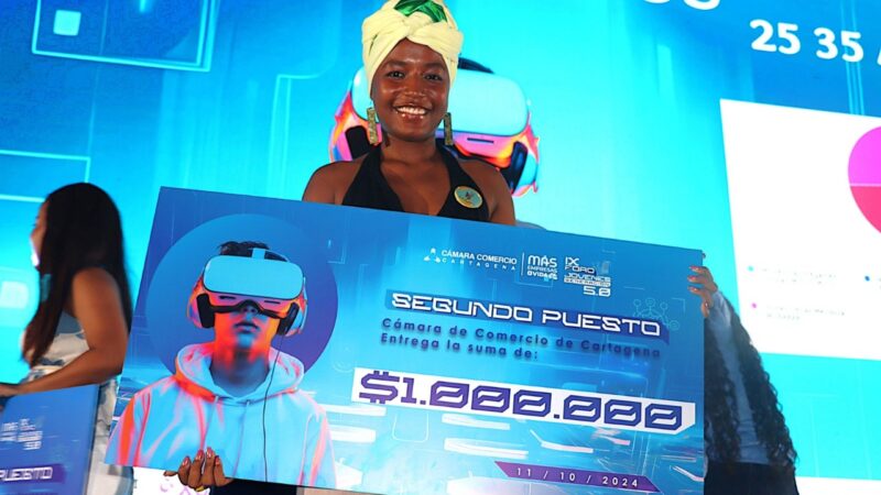 La Cámara de Comercio de Cartagena realiza el encuentro de jóvenes emprendedores más grande del país.