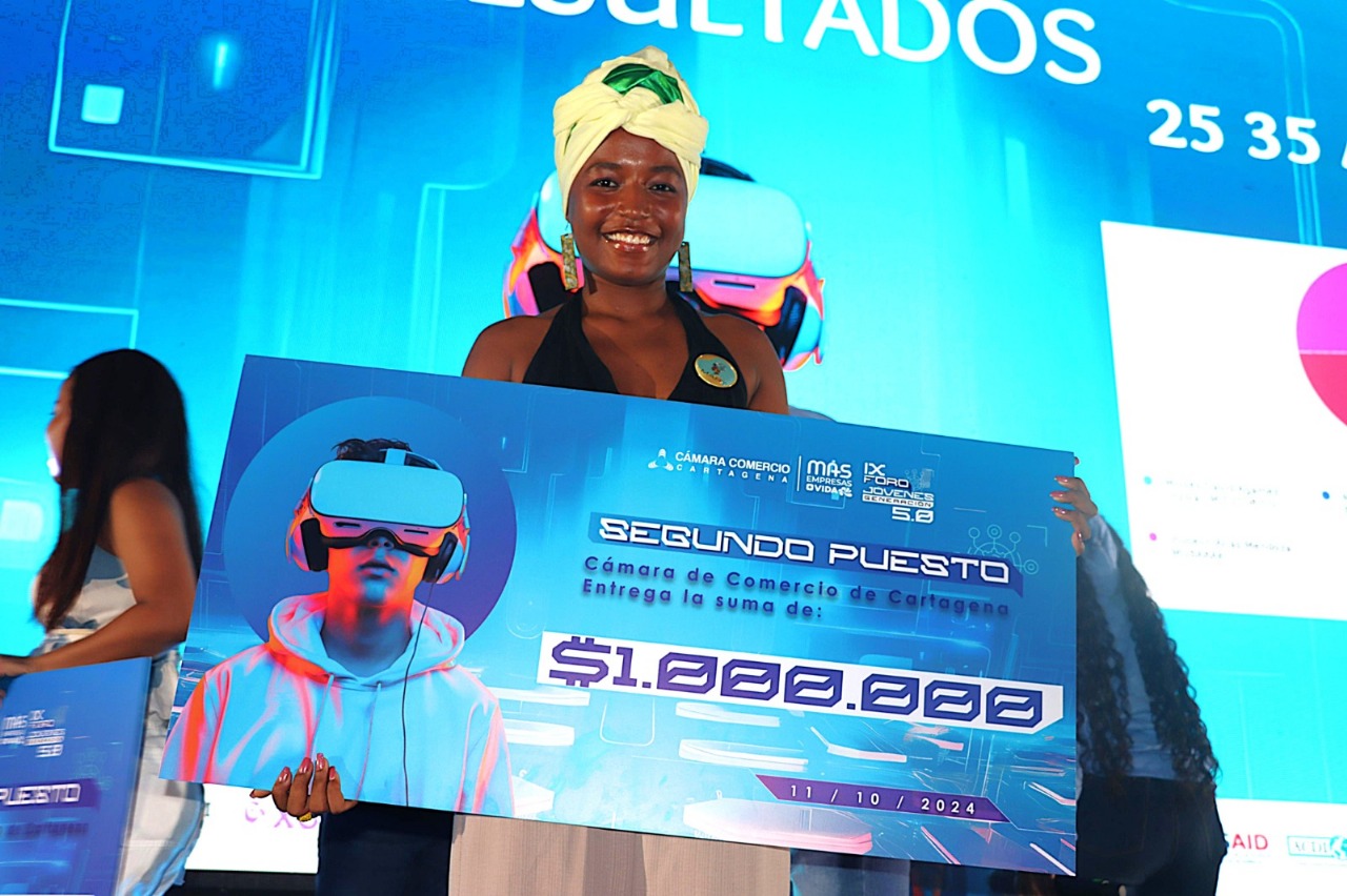 La Cámara de Comercio de Cartagena realiza el encuentro de jóvenes emprendedores más grande del país.