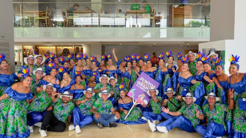 “Raíces Empresariales” la comparsa que hará vibrar el Desfile de Independencia con el sello de la Cámara de Comercio de Cartagena