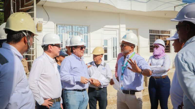 El Alcantarillado de Arroz Barato avanza, Refinería de Cartagena, Acuacar y Alcaldía Distrital coordinan su construcción.