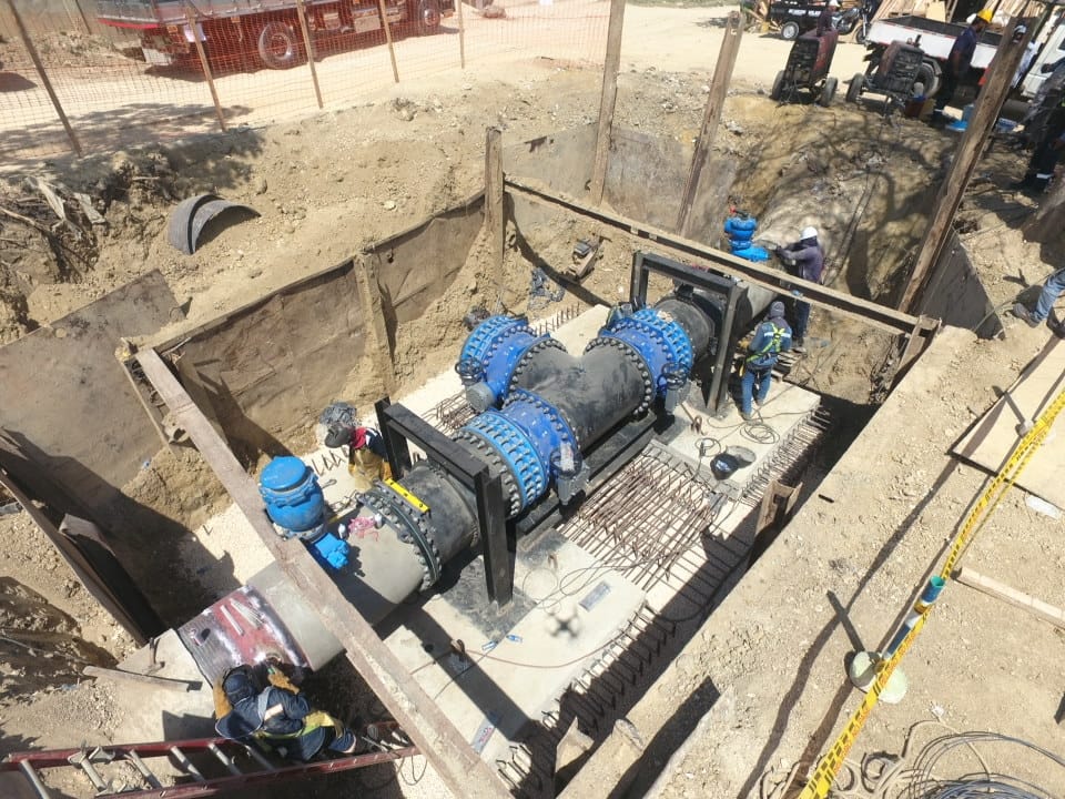 Trabajos adelantados por Acuacar fortalecerán el sistema de acueducto de Cartagena.