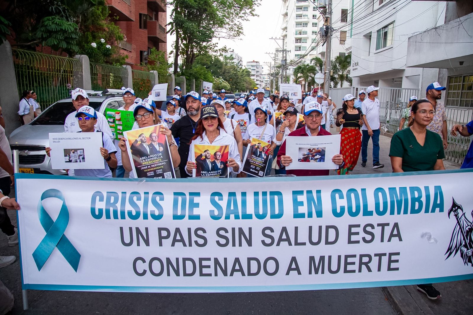 Gremio de la salud en Cartagena ratifica respaldo a la candidatura presidencial de Abelardo De La Espriella.
