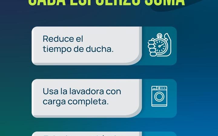 Hacer uso responsable del agua, solicita Acuacar a sus usuarios, mientras se realiza ajuste temporal de distribución del líquido.