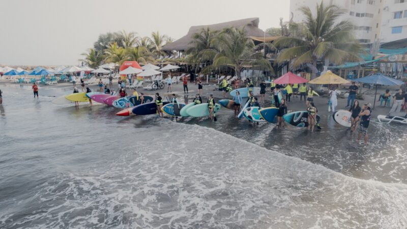 Cartagena fortalece el deporte náutico con la realización del Tercer Open SUP