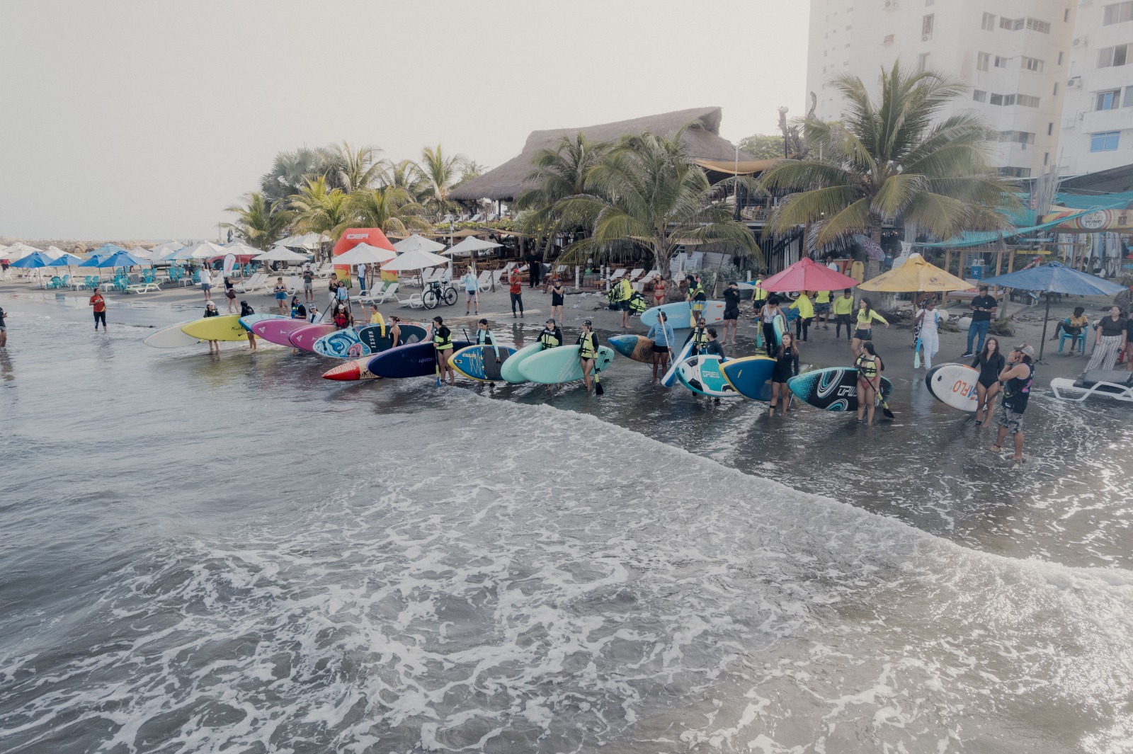 Cartagena fortalece el deporte náutico con la realización del Tercer Open SUP