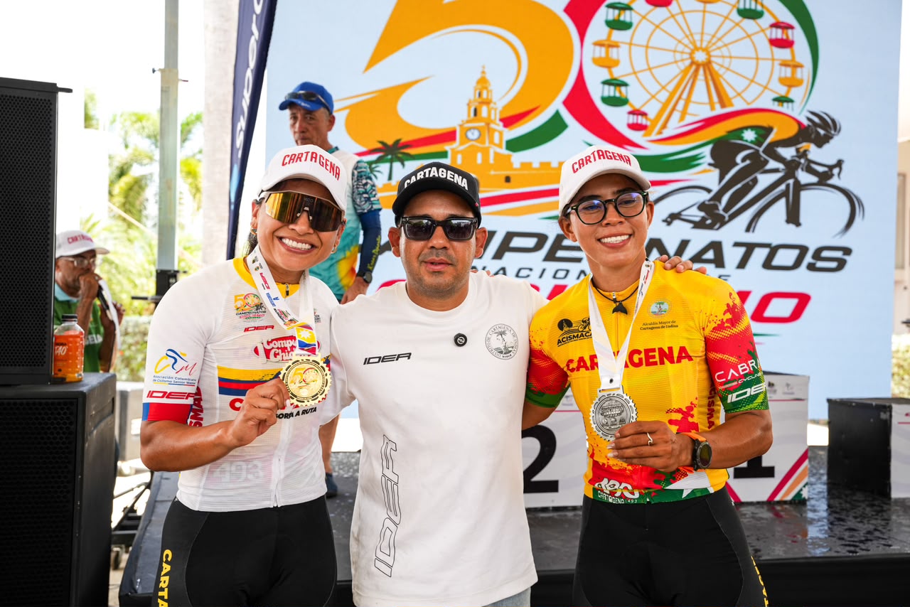 Cartagena rodó al ritmo del ciclismo nacional y Bolívar respondió con un destacado medallero