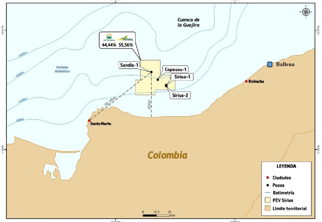 Petrobras y Ecopetrol confirman nuevo descubrimiento de gas en Colombia