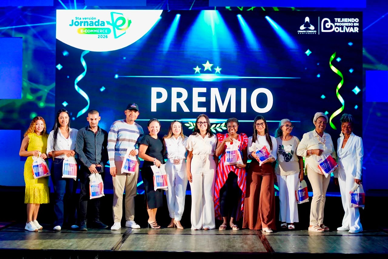 Lanzamiento de Vitrina Caribe en la quinta Jornada eCommerce 2026 de la Cámara de Comercio de Cartagena