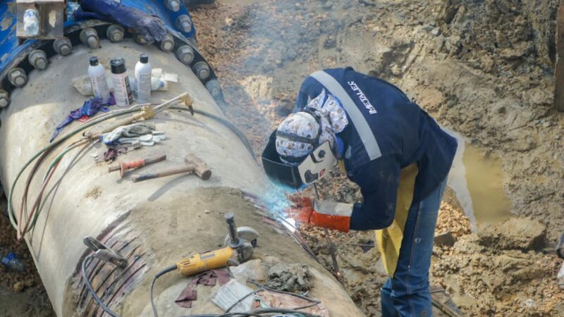 Avanza en un 65%los trabajos de la parada técnica de Acuacar.