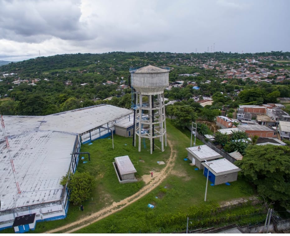 Listo el tanque Colinas, Acuacar culminó obras de refuerzo que integran condiciones estructurales.