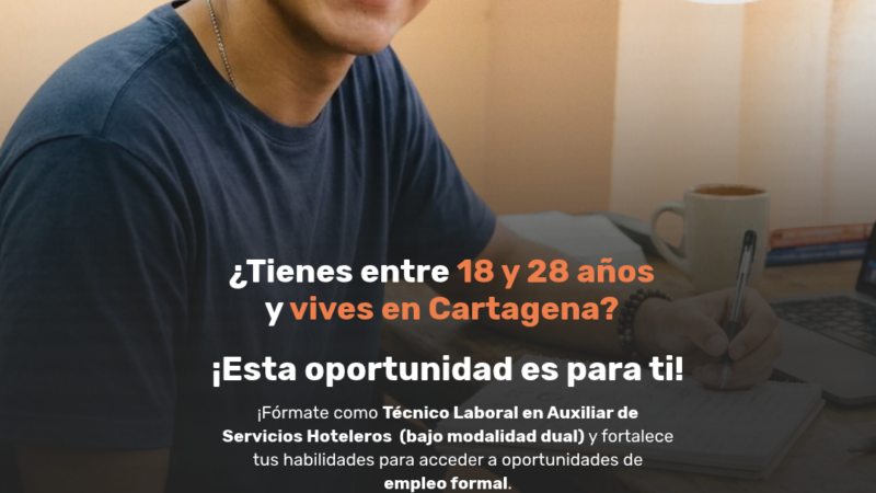 Surtigas y su Fundación Promigas abren oportunidades para la formación y el empleo Juvenil en cartagena.